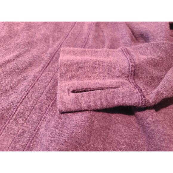Lululemon In A Cinch purple reversible cowl neck sweatshirt - no tag - 4 / 6 ? - Picture 2 of 8